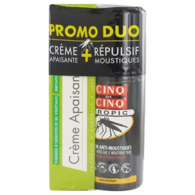 Spray Tropic - 75ml + Crème apaisante - 15ml