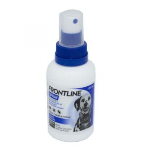 FRONTLINE - Spray - Puces, Tiques et Poux - Chats et Chiens -Solution pour pulvérisation cutanée - 100ml
