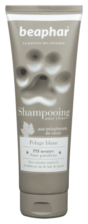 Beaphar - Shampooing pour chien - Pelage blanc - 250ml