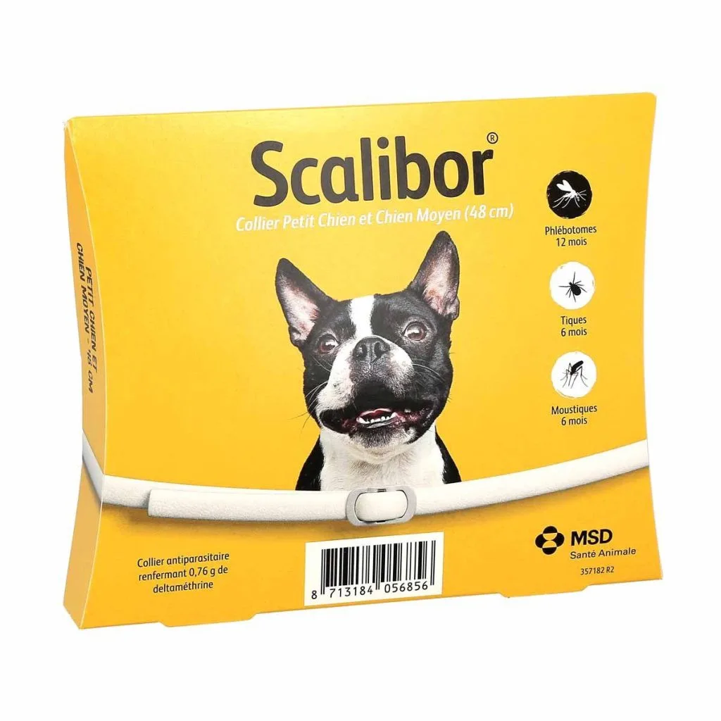 Scalibor - Collier Petits et Moyens Chiens (48cm)