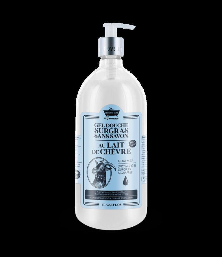 Gel Douche Surgras Sans Savon - Au Lait de Chèvre - 1L