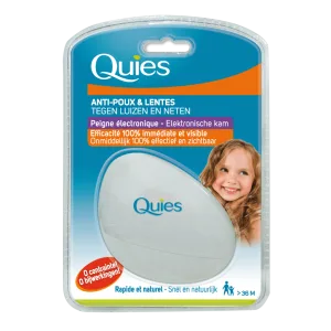 Quies - Peigne Électronique Anti-Poux et Lentes