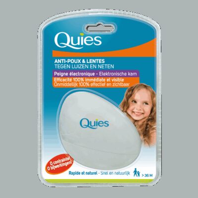 Quies - Peigne Électronique Anti-Poux et Lentes