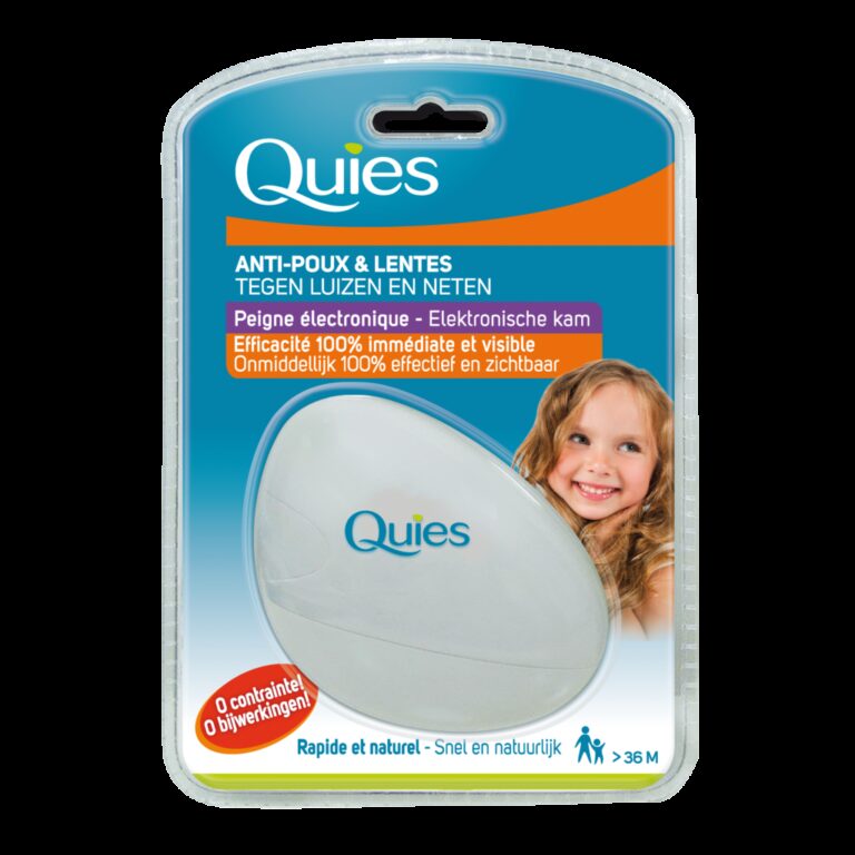 Quies - Peigne Électronique Anti-Poux et Lentes