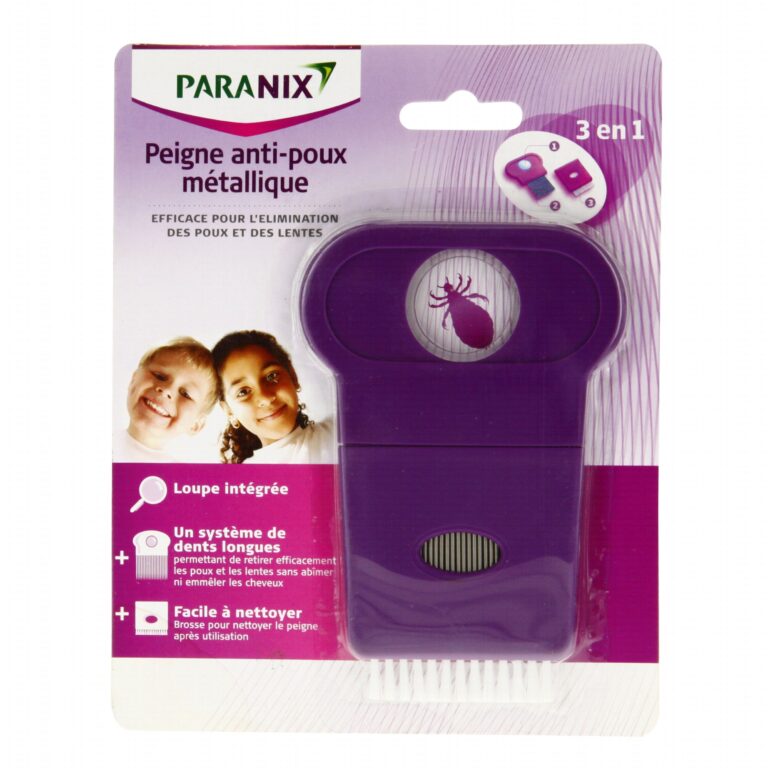 Paranix - Peigne métallique anti-poux
