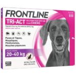 Frontline - TRI-ACT pour Chiens - 3 pipettes de 4ml