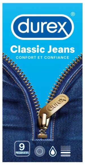 Classic Jeans - Boite de 9 Préservatifs