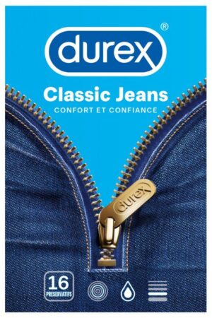 Classic Jeans - Boite de 16 Préservatifs