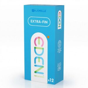 EDEN - Préservatifs Extra-Fin - Boite de 12