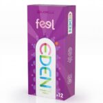 EDEN - Préservatifs Feel Perlés - Boite de 12