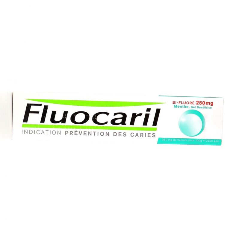 FLUOCARIL Bi fluoré 250mg - Gel Dentifrice Menthe - 125ml