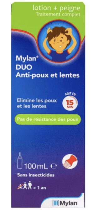 MYLAN - DUO Anti-Poux & Lentes - 100ml