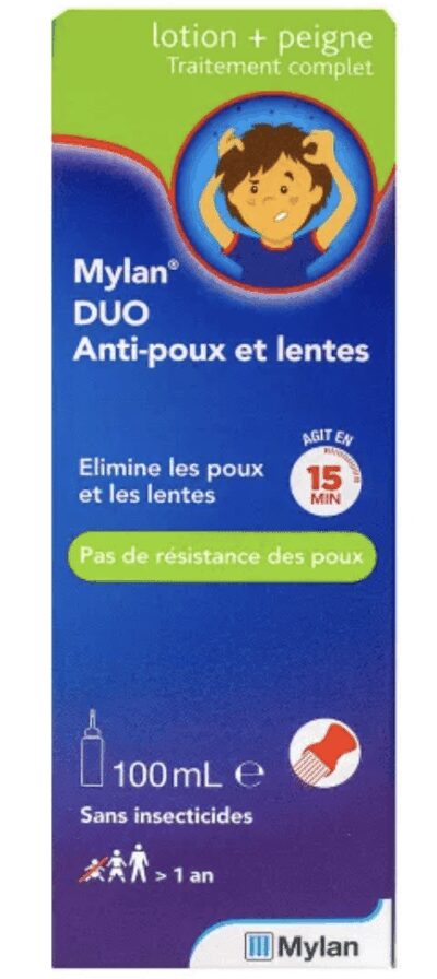 MYLAN - DUO Anti-Poux & Lentes - 100ml