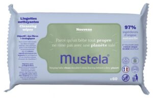 Mustela - Lingettes Nettoyantes à l'Avocat 60 Lingettes