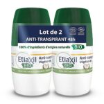 ETIAXIL - Anti-Transpirant 48H Végétal - Lot de 2 x 50ml