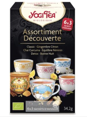 Yogi Tea - Infusion Assortiment Découverte - 18 Sachets
