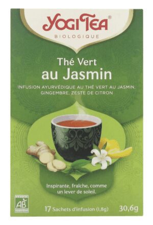 Yogi Tea - Thé Vert au Jasmin Bio - 17 Sachets