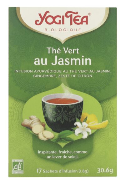 Yogi Tea - Thé Vert au Jasmin Bio - 17 Sachets