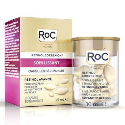 RoC - Capsules sérum nuit - Soin lissant 10,5ml