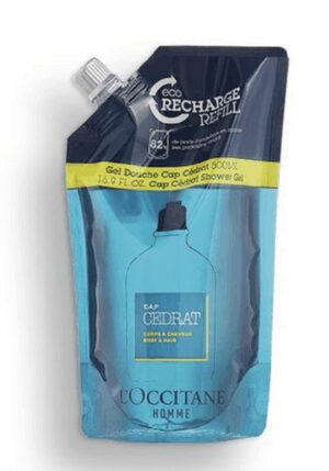 Éco-Recharge Gel Douche Cap Cédrat - 500ml