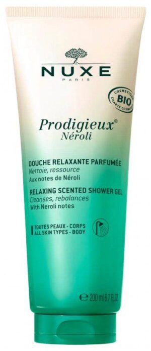 Nuxe - Prodigieux Néroli Douche Relaxante Parfumée Bio 200 ml