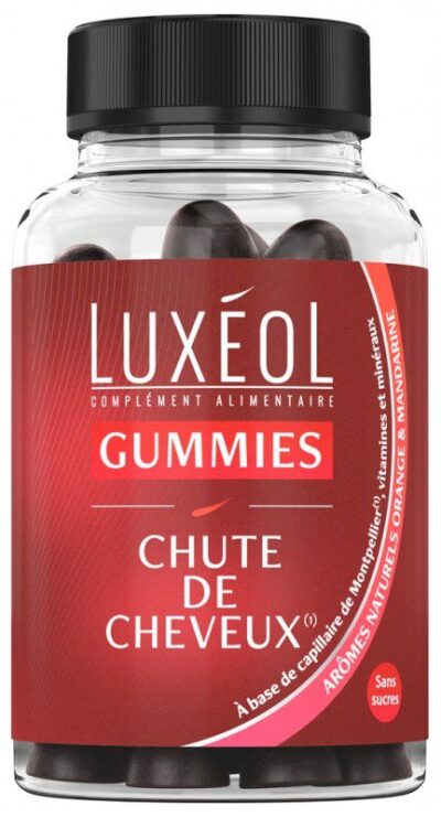 Luxéol - Gummies chute de cheveux 60 gummies