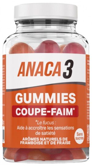 Anaca 3 - 60 Gummies coupe-faim