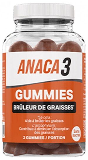 Anaca 3 - 60 Gummies bruleur de graisses