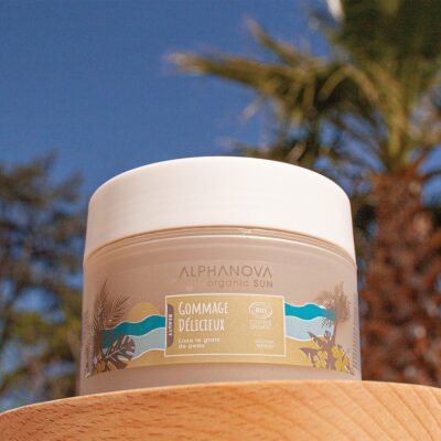 Alphanova - Gommage délicieux parfum monoï 200ml
