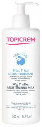Topicrem - UH - Bébé Mon 1er Lait Ultra-Hydratant 500 ml
