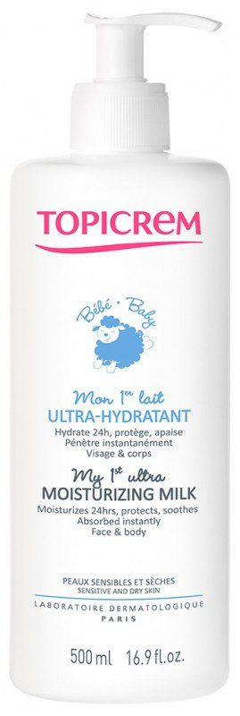 Topicrem - UH - Bébé Mon 1er Lait Ultra-Hydratant 500 ml