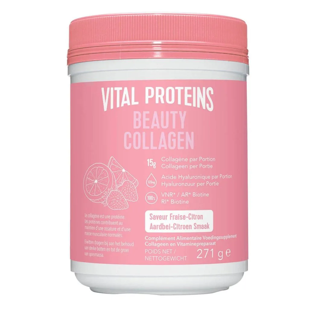 Vital Proteins - Collagène beauté goût fraise/citron 271g