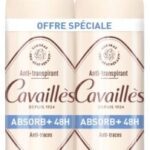Rogé Cavailles - Lot de 2 spray déodorant absorb+ 48h