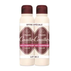 Rogé Cavailles - Lot de 2 spray déodorant homme 48h