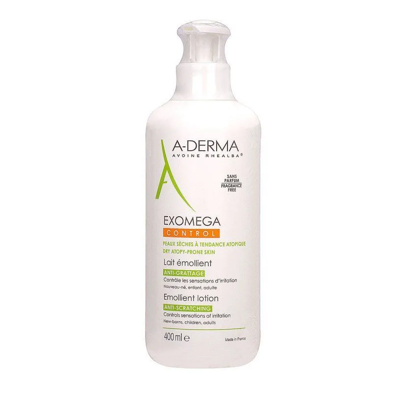 A-Derma -Lait émollient exomega 400ml