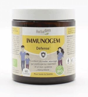 Herbalgem Immunogem Défense Bio 60 Gummies