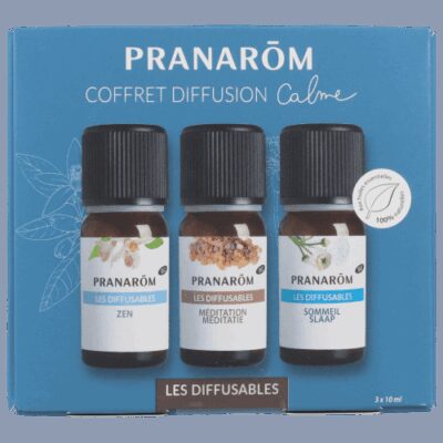 Pranarom - Coffret diffusion calme 3x10ml