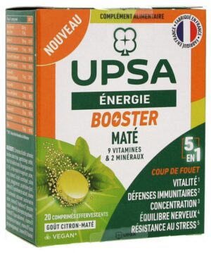 UPSA - Énergie Booster 5en1 20 Comprimés Effervescents