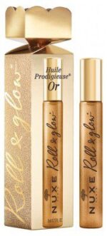 Nuxe - Roll-on huile sèche prodigieuse Or illuminatrice 8ml
