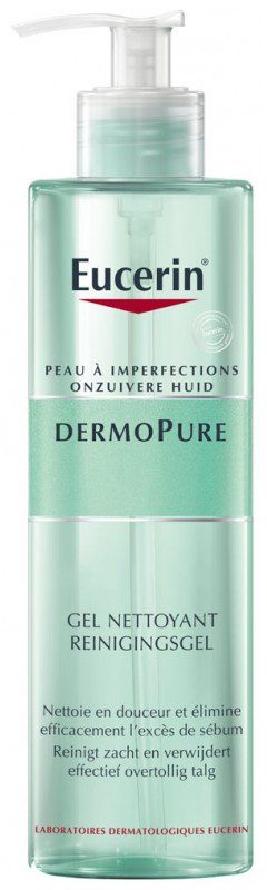 Eucerin - Gel nettoyant anti-imperfections dermopure 400ml
