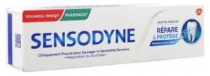 Sensodyne - Dentifrice répare & protège gout menthe fraiche 75ml