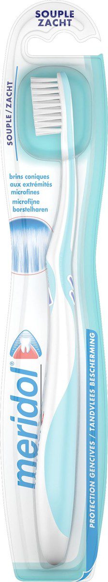 Meridol - Brosse à dents souple protection gencives