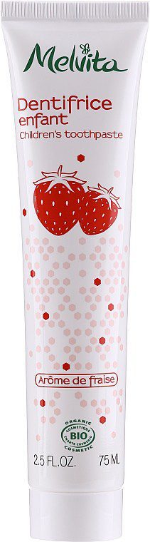 Melvita - Dentifrice enfant gout fraise 75ml