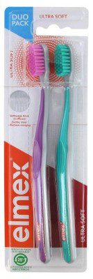 Elmex - Brosse à dents duo pack ultra soft