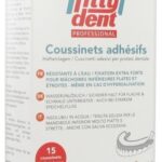 Fittydent - Coussinets auto-adhésifs 15 coussinets