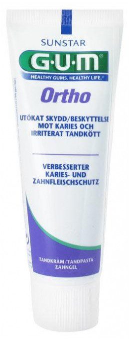 GUM - Ortho Gel Dentifrice 75 ml
