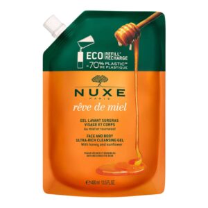 Nuxe - Recharge gel douche rêve de miel 400ml