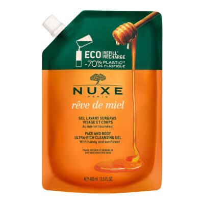 Nuxe - Recharge gel douche rêve de miel 400ml