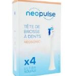 Neopulse - Tête de brosse à dents x4 extra souple