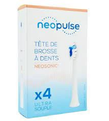 Neopulse - Tête de brosse à dents x4 extra souple